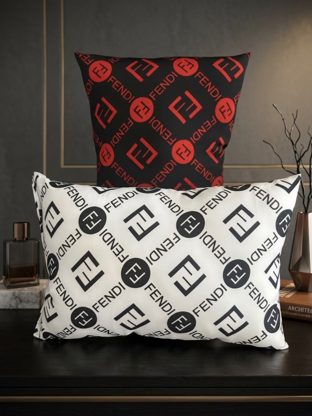 Bougie Bag Pillows 2.0 - Set of 2. (Choose Your Print) - Picture 11 of 16
